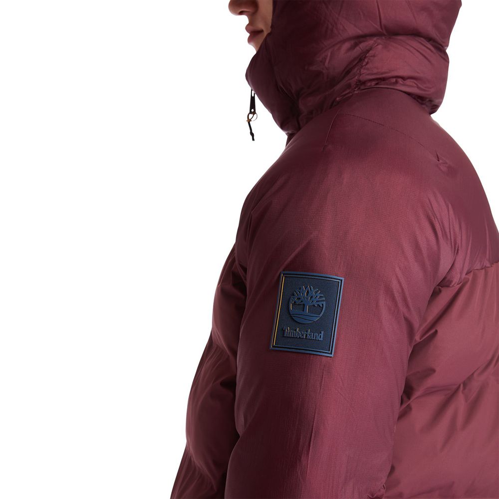 Chaquetas Timberland Hombre Neo Summit Sin Capucha Invierno Burdeos - Chile VCY-247086